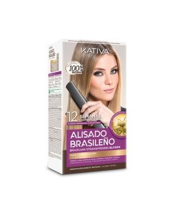 Kativa kit Alisado Brasileño Cabello Rubio