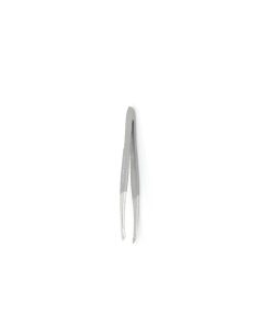 Pinza de depilar satinada y cromada